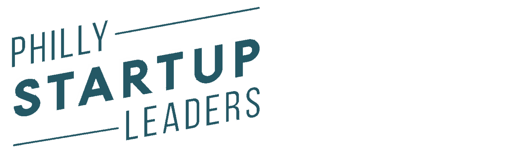 Logo for Philly Startup Leaders features bold, blue text on a transparent background. The word 'Startup' is emphasized with larger font size. HR Geckos – at the Philly Startup Leaders Entrepreneur Expo!